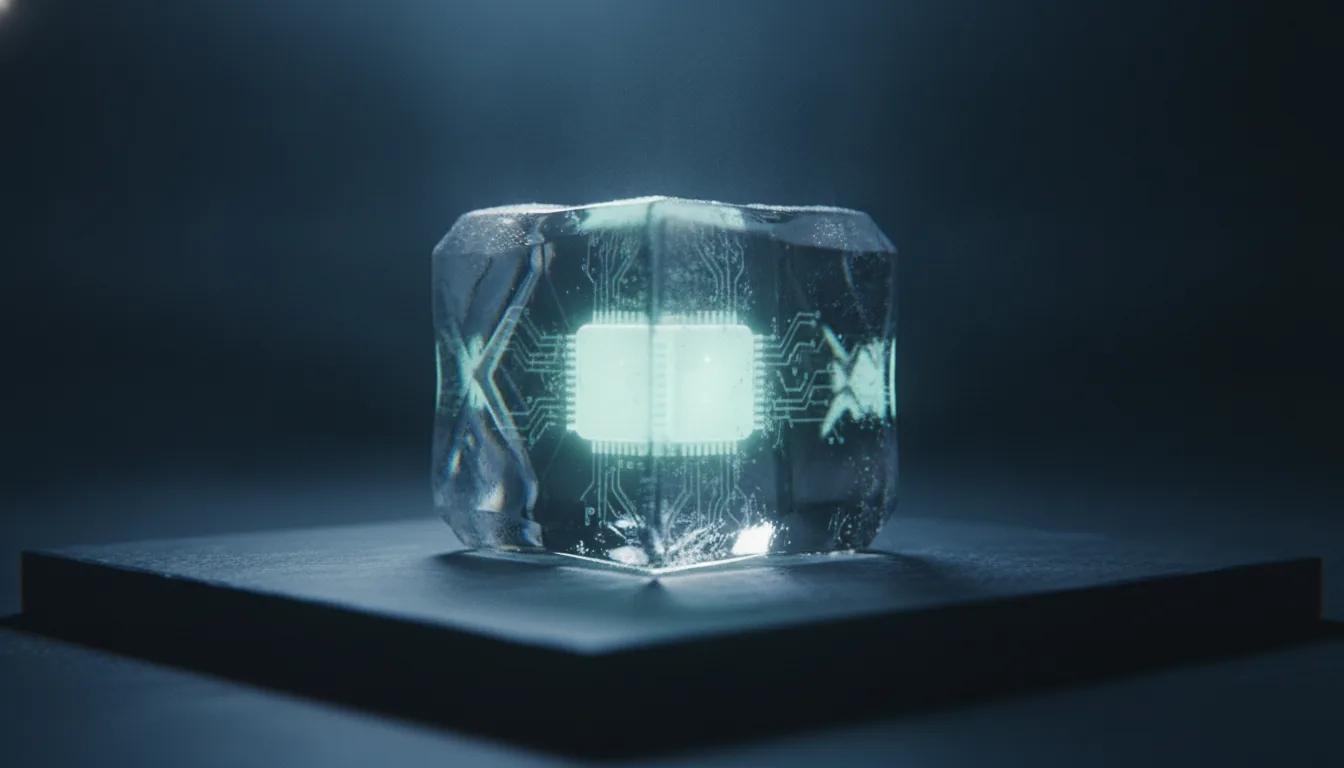 El cubo CUBIQ al borde de una mesa
